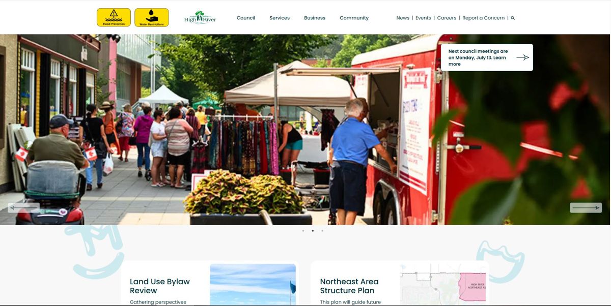 Town of High River website